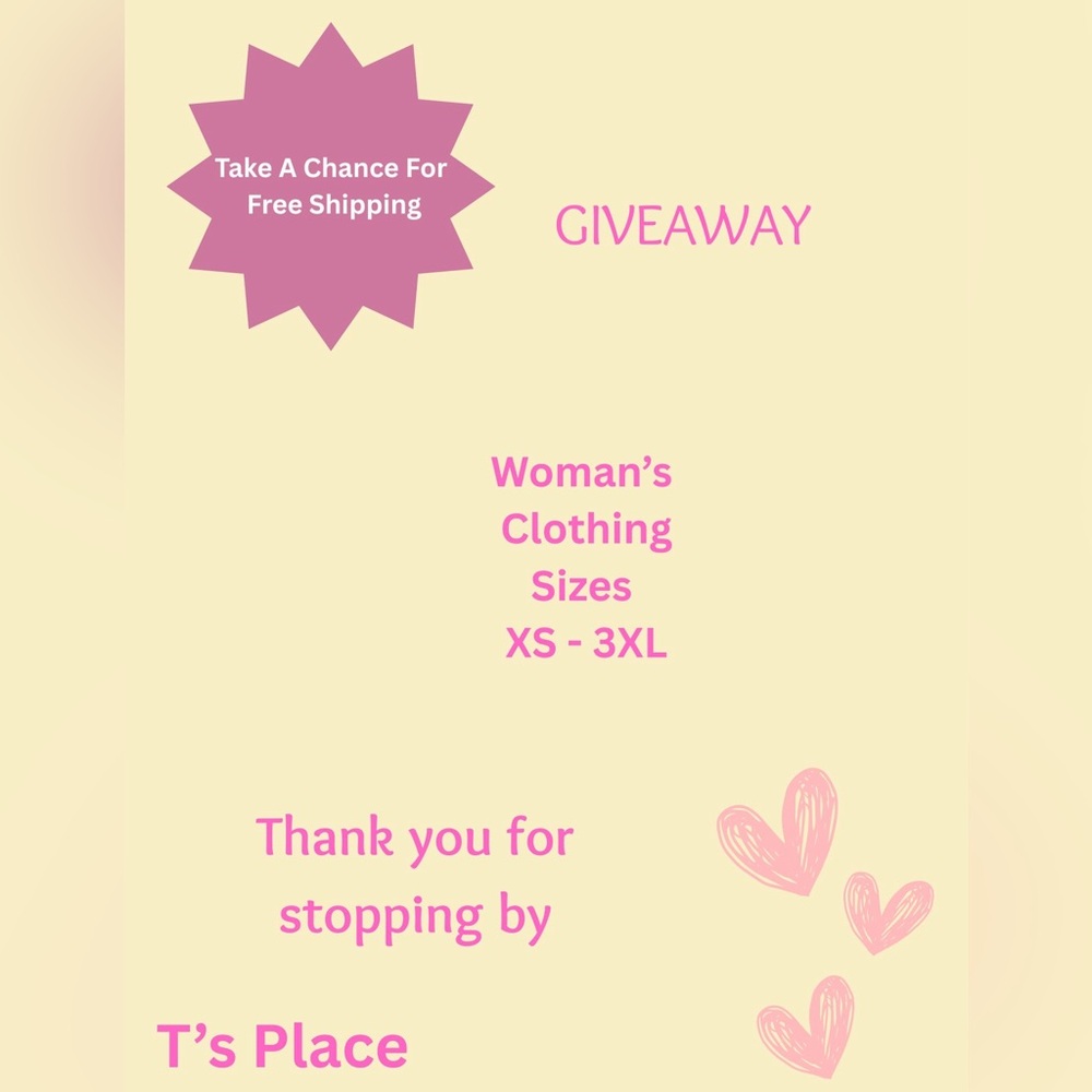 FREE GIVEAWAY